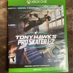 Tony Hawks pro skater 1+2